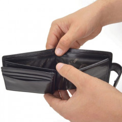 Pánská kožená peněženka Cossett 4411 Komodo Black č.8