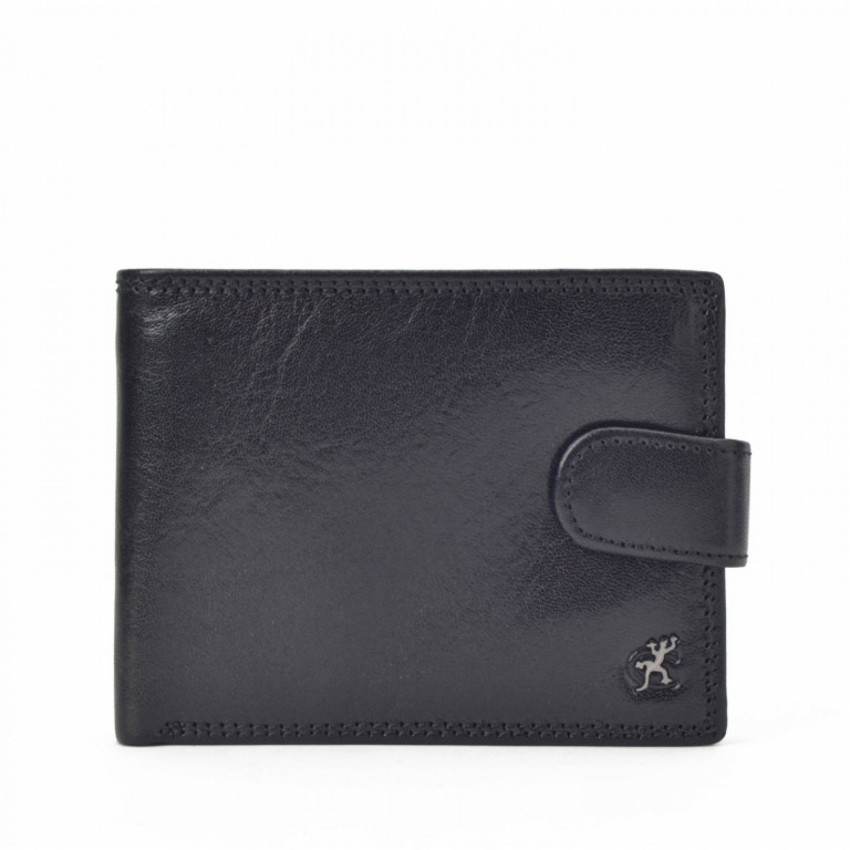 Pánská kožená peněženka Cossett 4411 Komodo Black