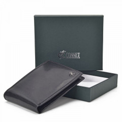 Pánská kožená peněženka Cossett 4460 Komodo černá č.11