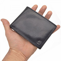 Pánská kožená peněženka Cossett 4460 Komodo černá č.4
