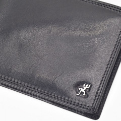Pánská kožená peněženka Cossett 4460 Komodo černá č.3