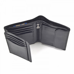 Pánská kožená peněženka Cosset 4501 Komodo C černá č.5