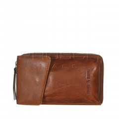 Kožená peněženka/taška na mobil Grenburry 2951-24 č.2
