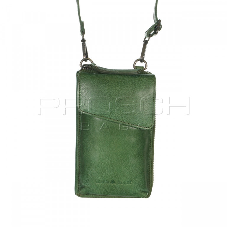 Kožená peněženka/taška na mobil Grenburry 2951-35