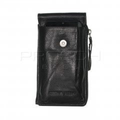 Kožená peněženka/taška na mobil Grenburry 2951-20 č.6