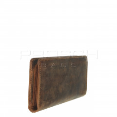 Kožená peněženka na zip Greenburry 1678-25 hnědá č.4