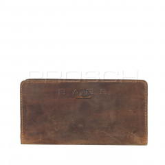 Kožená peněženka na zip Greenburry 1678-25 hnědá č.1