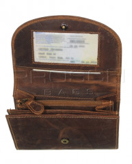 Kožená peněženka Greenburry 1700-25 hnědá č.7