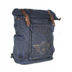 Plátěný batoh Greenburry 5897-27 modrý č.2