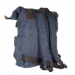 Plátěný batoh Greenburry 5897-27 modrý č.4