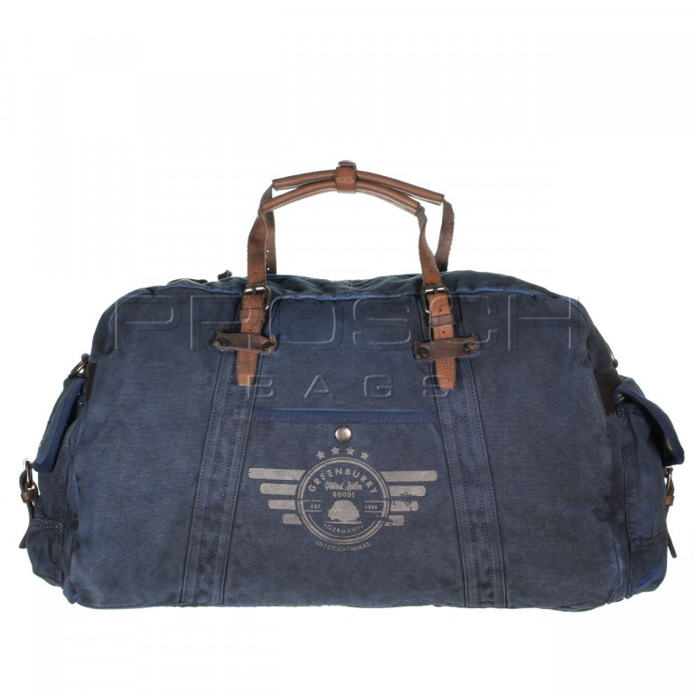 Cestovní taška Greenburry 5899-27 modrá