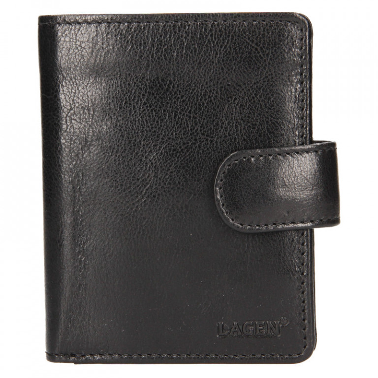 Pánská kožená peněženka LAGEN 1991/T černá