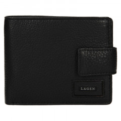 Pánská kožená peněženka LAGEN LG-10299 černá č.1