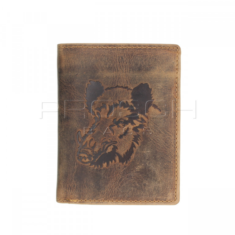 Kožená peněženka Greenburry 1701-Wild Boar-25