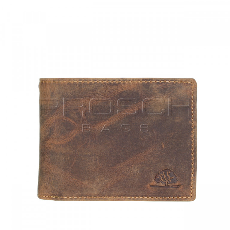 Kožená peněženka s řetězem Greenburry 1796-S-25