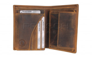 Kožená peněženka Greenburry 1701-RS-25 hnědá č.5