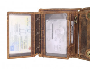 Kožená peněženka s řetězem Greenburry 1796A-RI-25 č.7