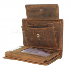 Kožená peněženka Greenburry 1796A-25 hnědá č.10