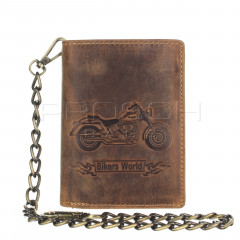 Kožená peněženka s řetězem Greenburry 1796A-Bike- č.5
