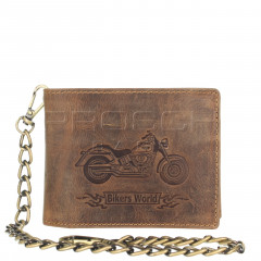 Kožená peněženka s řetězem Greenburry 1796-Bike-25 č.5