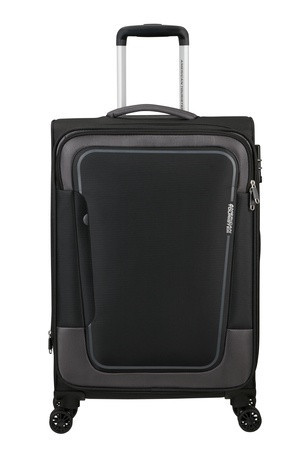 Střední cestovní kufr A.Tourister Pulsonic Black