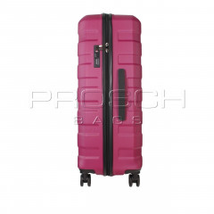 Velký cestovní kufr D&N 2470-04 Pink č.2