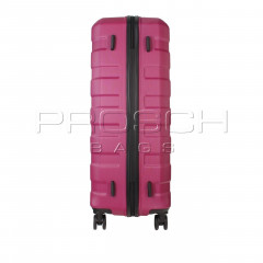 Velký cestovní kufr D&N 2470-04 Pink č.4