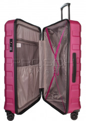Velký cestovní kufr D&N 2470-04 Pink č.7