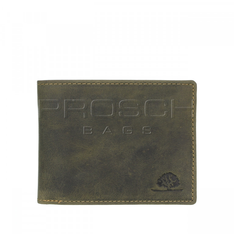 Kožená peněženka Greenburry 1705-30 olivová