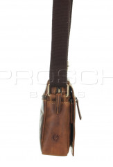 Pánská kožená taška Greenburry 1610-25 hnědá č.6