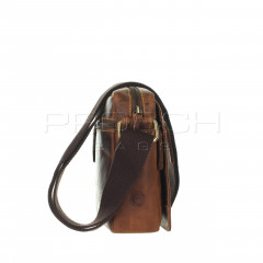 Pánská kožená taška Greenburry 1610-25 hnědá č.4