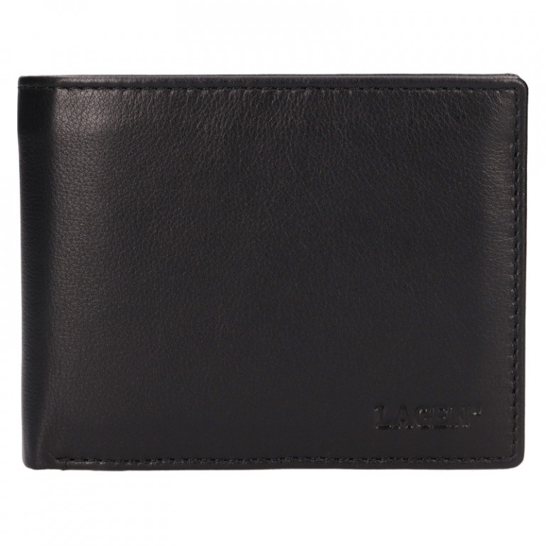 Pánská kožená peněženka Lagen LG-2146 černá