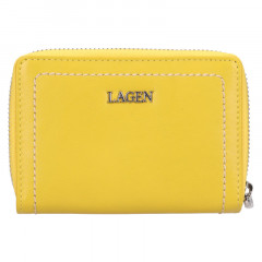 Dámská kožená peněženka Lagen 180623 žlutá č.1