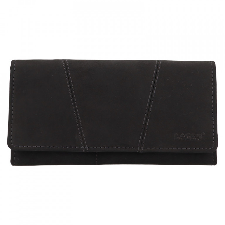 Dámská kožená peněženka Lagen 66-388 černá