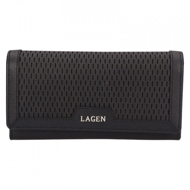 Dámská kožená peněženka Lagen BLC/5704 černá