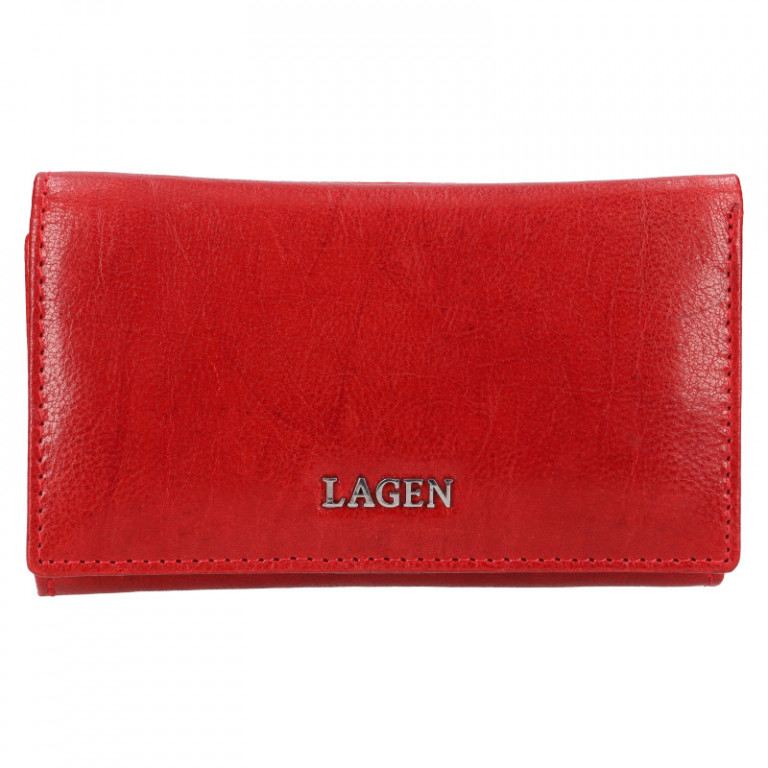 Dámská kožená peněženka Lagen LG-2151 červená
