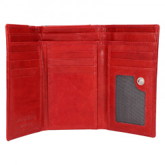 Dámská kožená peněženka Lagen LG-2151 červená č.3