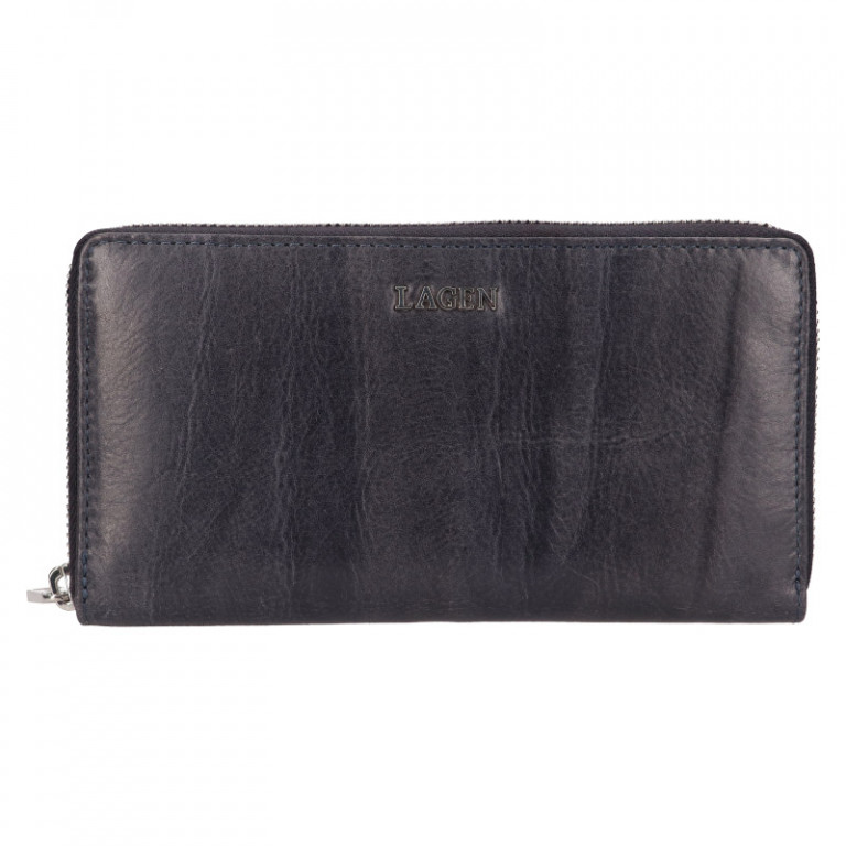 Dámská kožená peněženka Lagen LG-2161 šedá