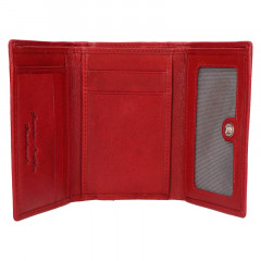 Dámská kožená peněženka rám. Lagen LG-2131 vínová č.3