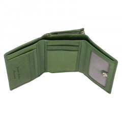 Dámská kožená peněženka rám. Lagen LG-2131 zelená č.4