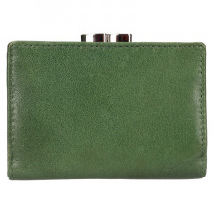 Dámská kožená peněženka rám. Lagen LG-2131 zelená č.2