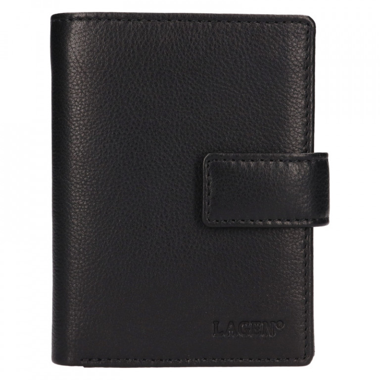 Pánská kožená peněženka Lagen LG-2149/L černá