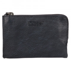 Malá kožená peněženka Lagen W-089/R šedá č.1