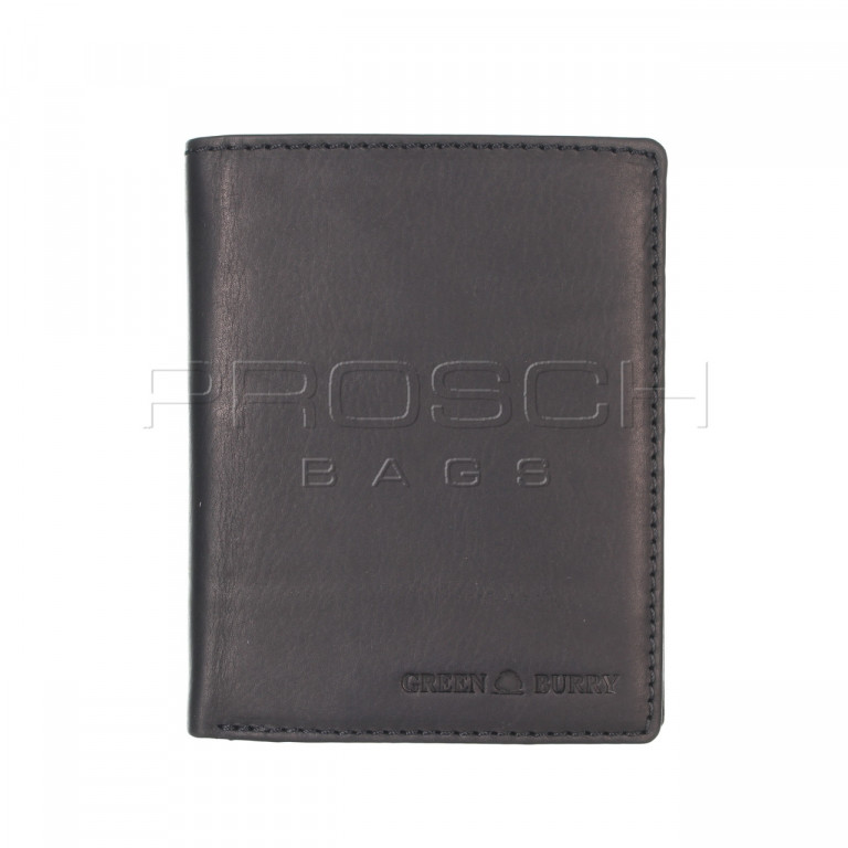 Pánská kožená peněženka Greenburry 1122-20 Black