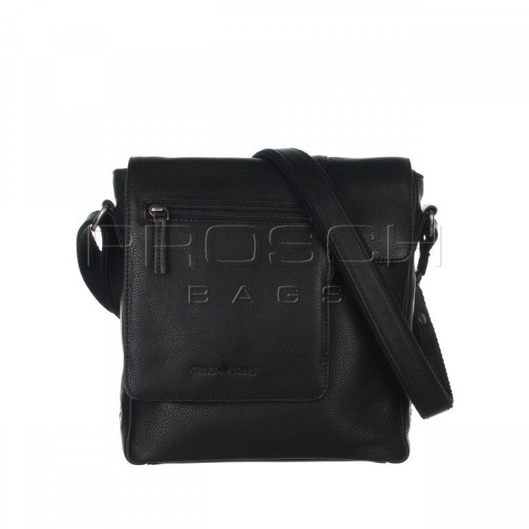 Kožená taška Greenburry 1650-20-PR černá