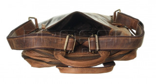 Kožený batoh na notebook Greenburry 1567-25 č.10