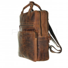 Kožený batoh na notebook Greenburry 1567-25 č.2