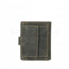 Kožená peněženka na karty Greenburry 1686-30 Green č.3