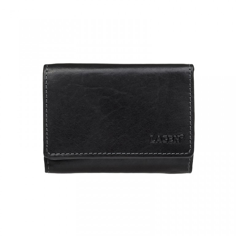 Dámská kožená peněženka LAGEN LM-2520/T černá
