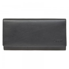 Dámská kožená peněženka LAGEN W-102/L černá č.1